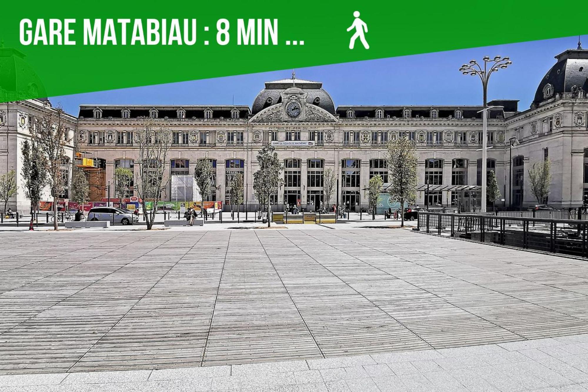 Le Nid D'Orient Entre Matabiau Et Capitole Parking Daire Toulouse Dış mekan fotoğraf